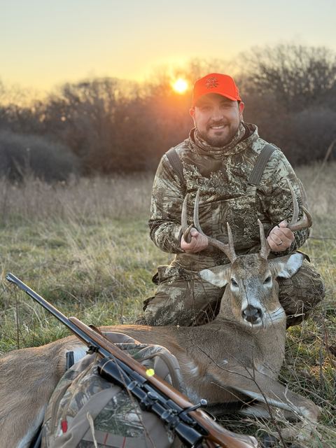 Tyler from Sioux Falls with Whitetail deer